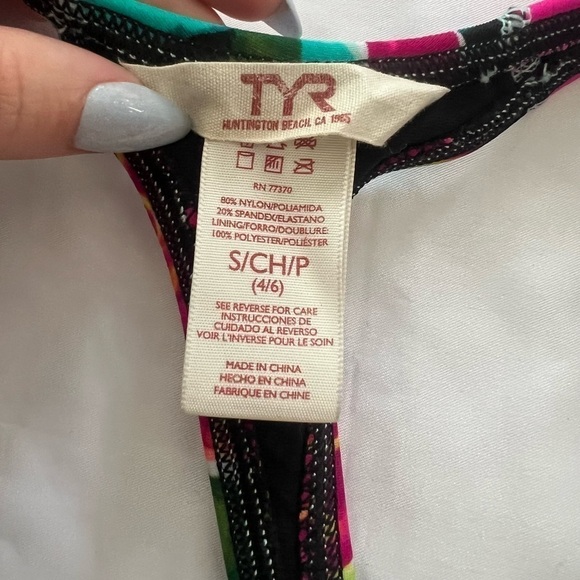 TYR Florina Mikala Halter Bikini Top Small - Picture 4 of 7